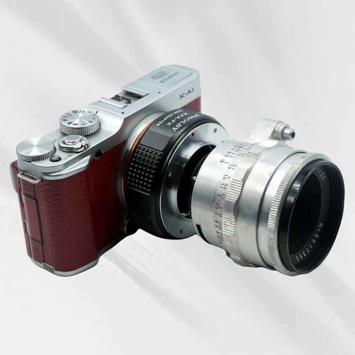 PHOLSY Objektivadapter Kompatibel mit Exakta (Nicht Topcon) Mount Objektiv und FX Mount Kameragehäus