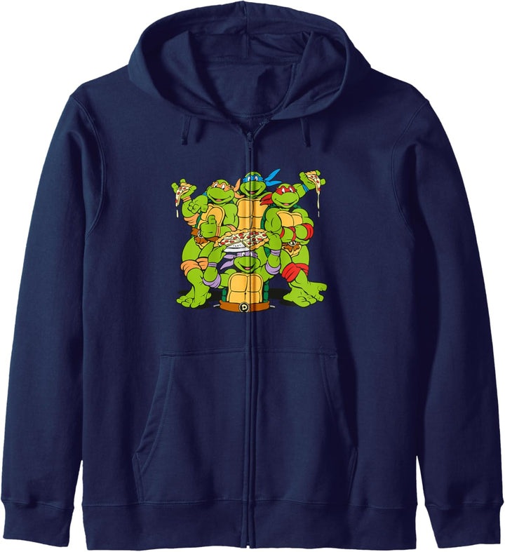 Teenage Mutant Ninja Turtles Old School Group Kapuzenjacke
