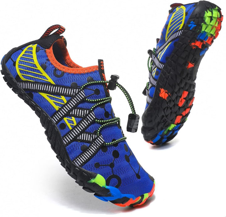 Maxome Kinder Wasserschuhe, Outdoor-Aqua-Socken für Kleinkinder, Jungen, Mädchen, Kinder sportlich S