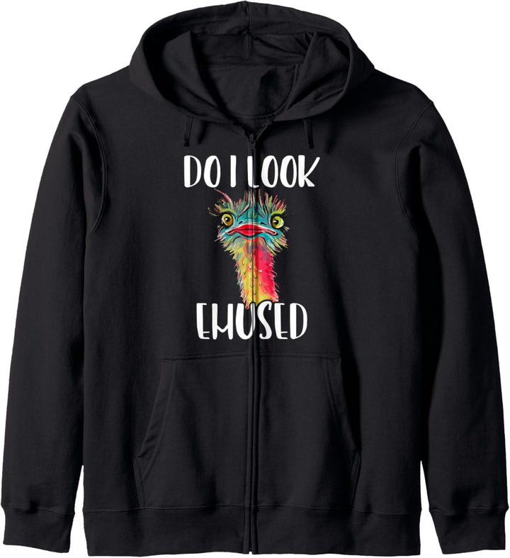 Emu Bird - Do I Look Emused Funny Cute Kapuzenjacke