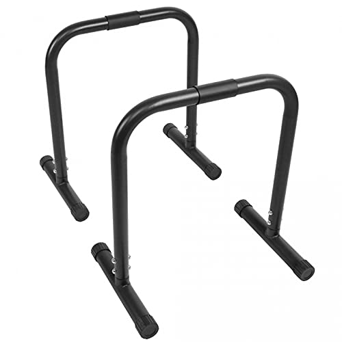 Dip Station Barren Push-up Stand Bar Fitness Parallettes Rutschsichere Griffe Street Workout Krafttr