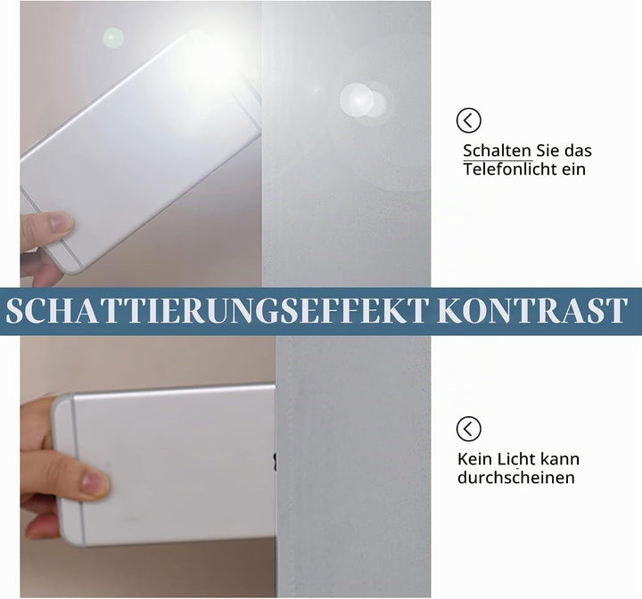 PONY DANCE Schallschutz Vorhang mit Abnehmbarem Filzfutter 2er Set H 213 x B 132 cm Dreilagige Verdu