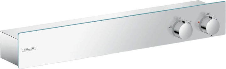 hansgrohe Duschthermostat ShowerTablet 600 Universal Aufputz, Thermostat für 2 Verbraucher, Chrom Ch