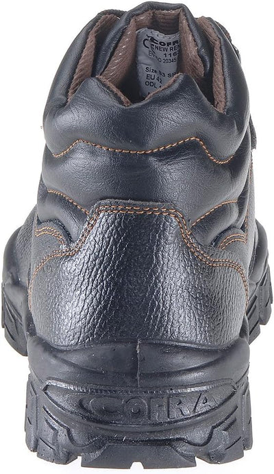 Cofra NT020-000.W43 NEW RENO S3 SRC Sicherheitsstiefel, Schwarz/Braun, Grösse 43 43 EU, 43 EU