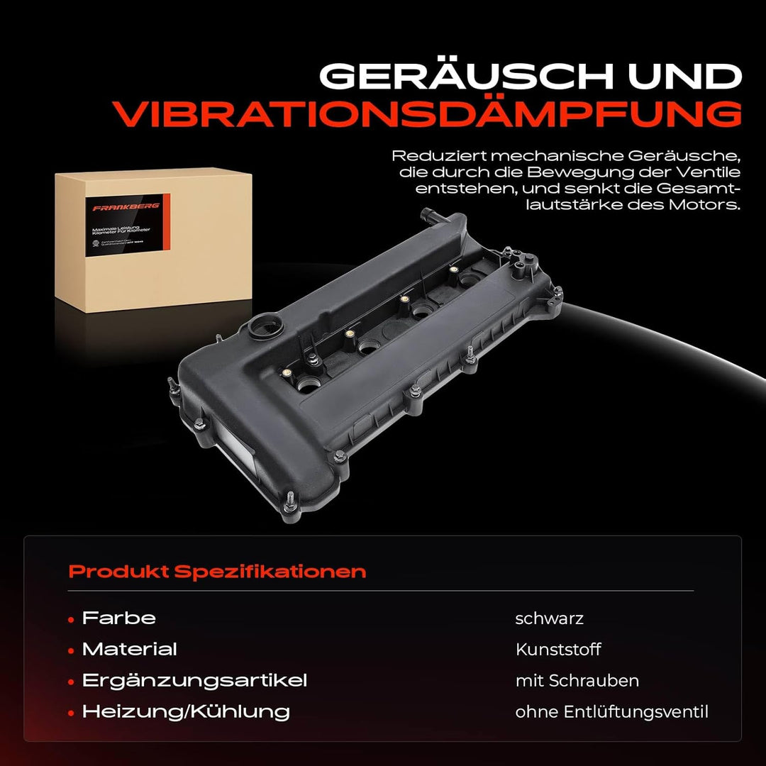 Zylinderkopfhaube Ventildeckel für C-Max Focus II Cabriolet Stufenheck Turnier Mondeo IV Stufenheck