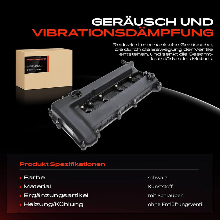Zylinderkopfhaube Ventildeckel für C-Max Focus II Cabriolet Stufenheck Turnier Mondeo IV Stufenheck