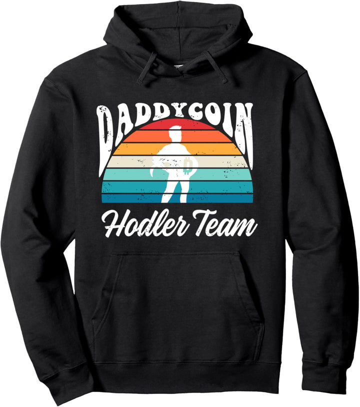 Daddycoin Hodl Kryptowährung Bitcoin Crypto Investor Daddy Pullover Hoodie