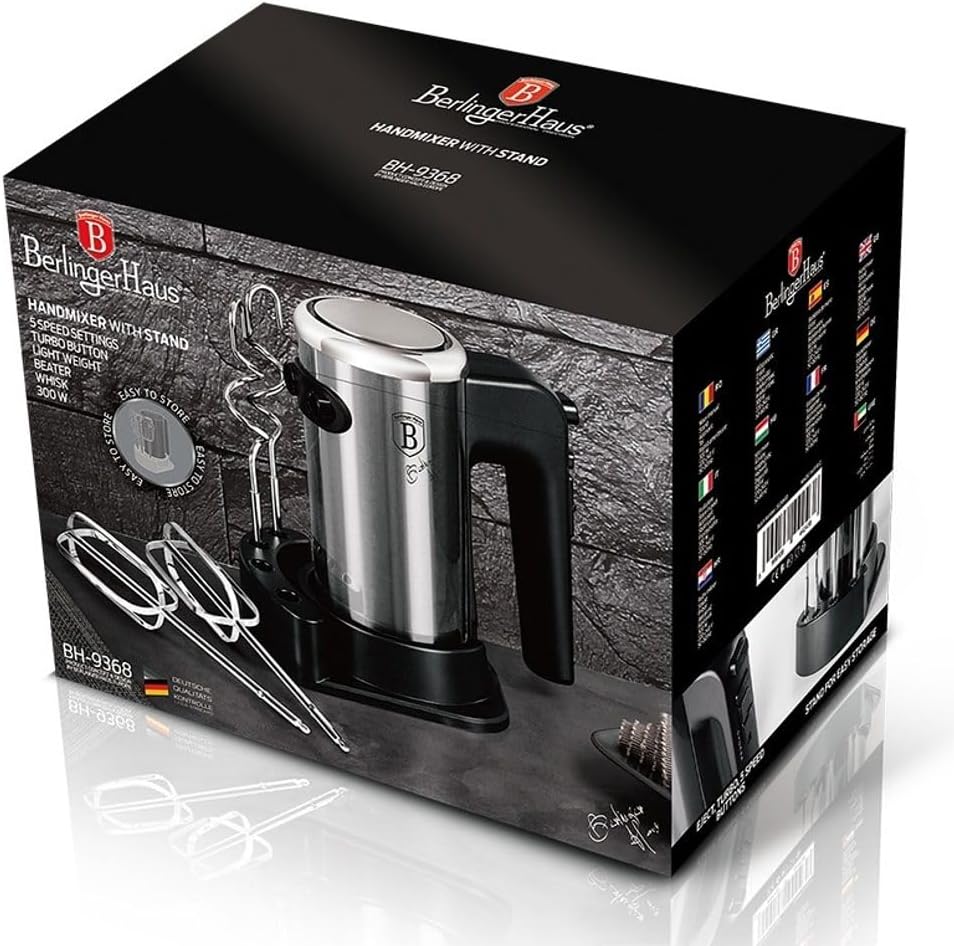 Home Impex KFT BerlingerHaus - Hand mixer with stand (BH/9368)