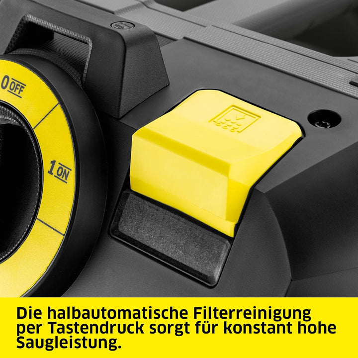 Kärcher Nass-/Trockensauger NT 40/1 Ap L, Leistung: max. 1380 W, Kunststoffbehälter: 40 l, Saugschla
