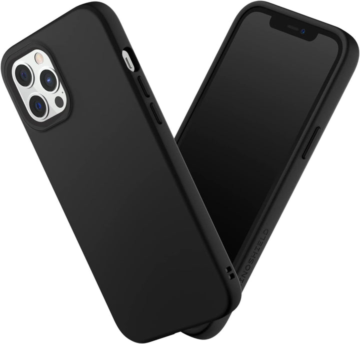 RhinoShield Case kompatibel mit [iPhone 12 Pro Max] | SolidSuit - Stossdämpfende & schlanke Schutzhü
