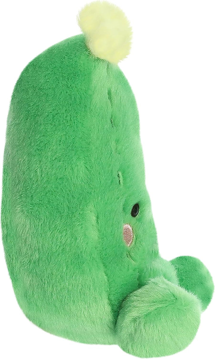 Aurora Adorable Palm Pals Dillian Cucumber Stuffed Animal - Pocket-Sized Fun - On-The-Go Play - Gree