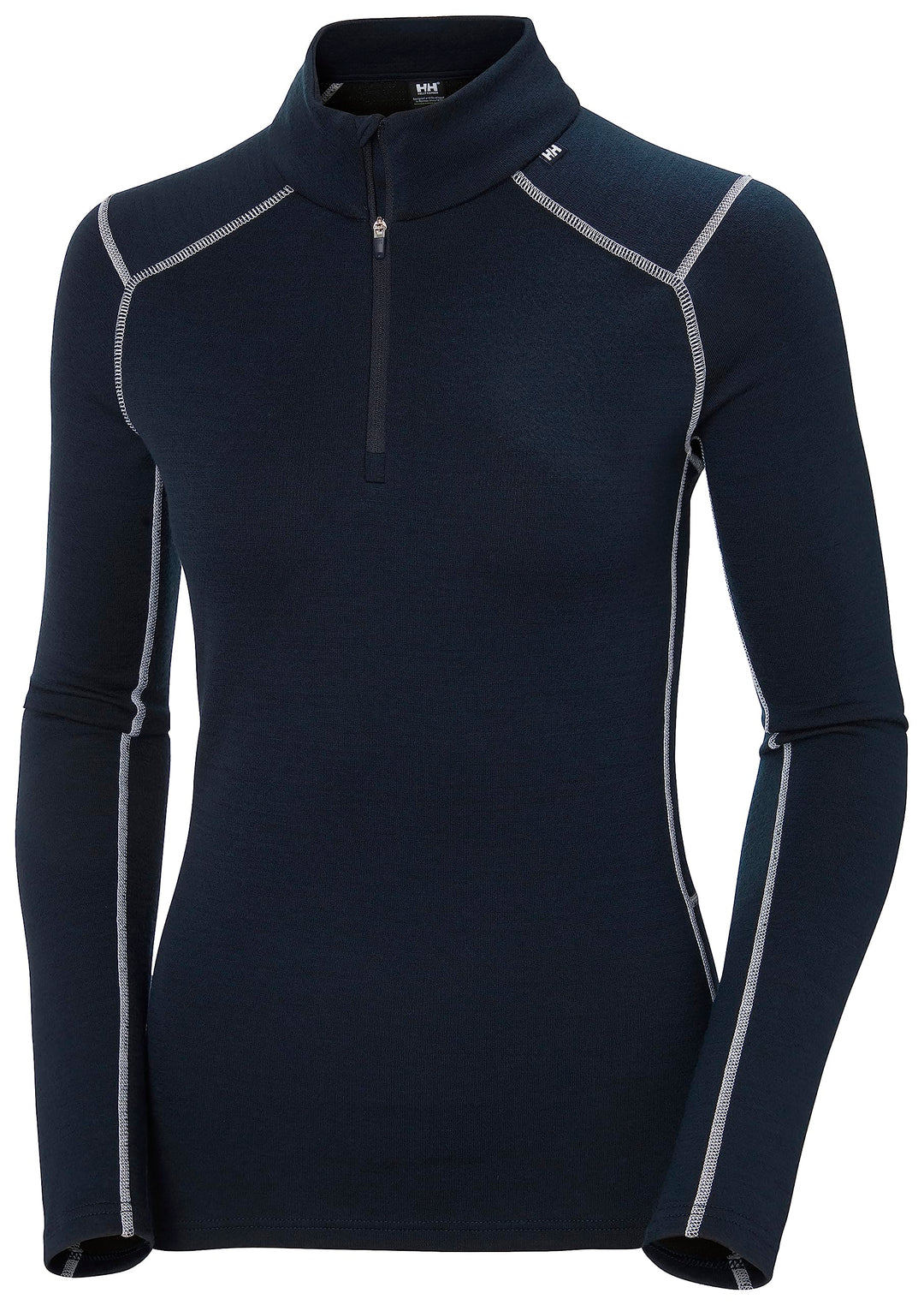 Damen Helly Hansen W Lifa Merino Midw 1/2 Zip, Marineblau, L