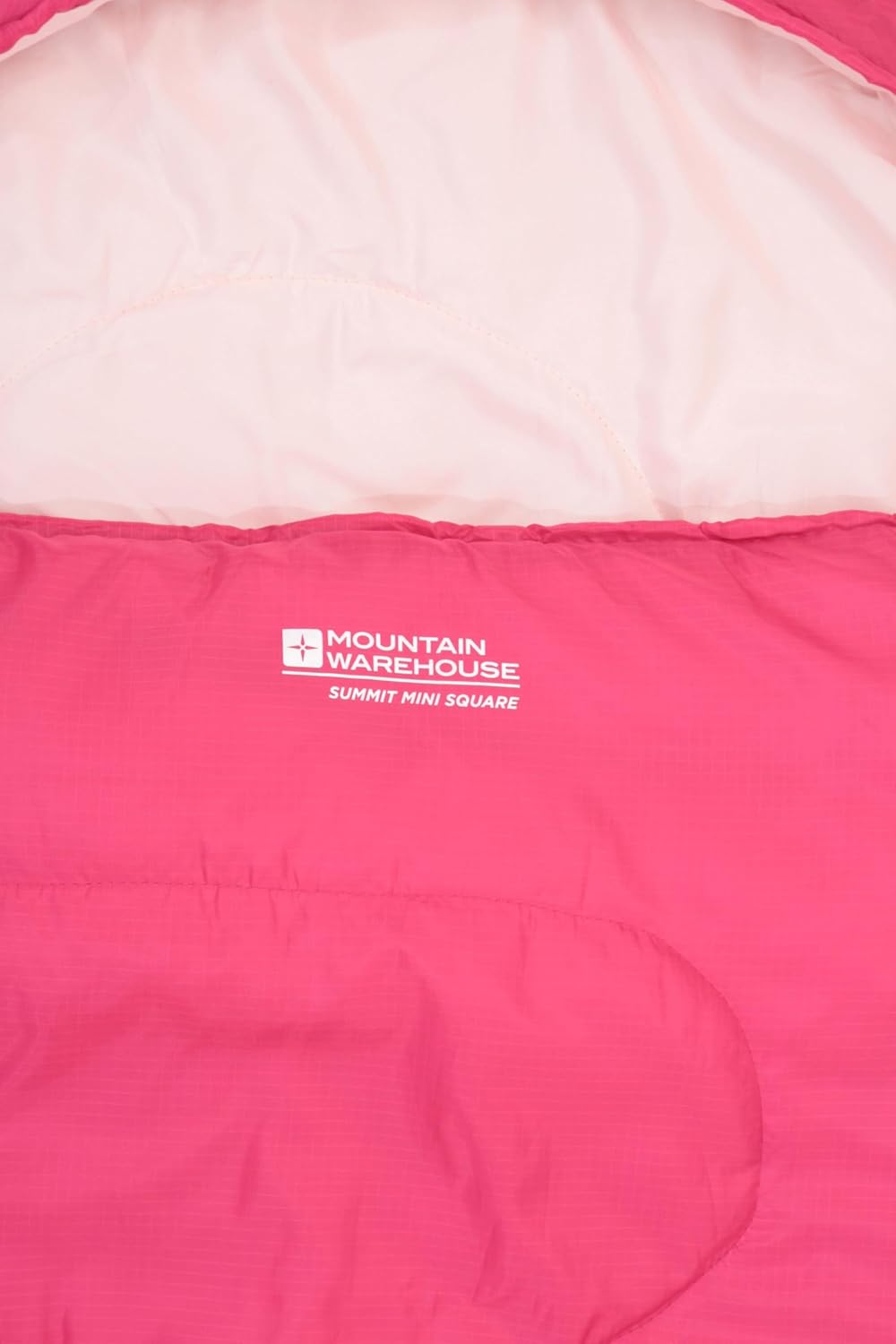 Mountain Warehouse Summit Rechteckiger Minischlafsack - Leichter Kinderschlafsack, Innentasche in Br