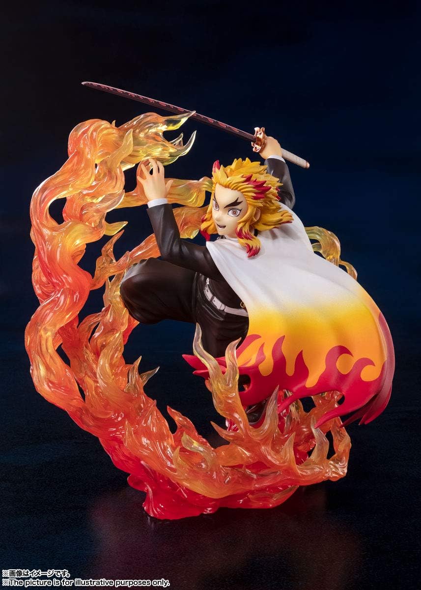 Unbekannt Slayer – Kyojuro Rengoku Flamme – Statuette 18 cm Unbekannt Unbekannt No Color, Unbekannt