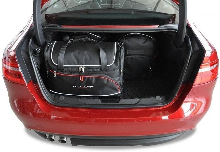 KJUST Dedizierte Reisetaschen 4 stk kompatibel mit JAGUAR XE I (X760) 2015-2018