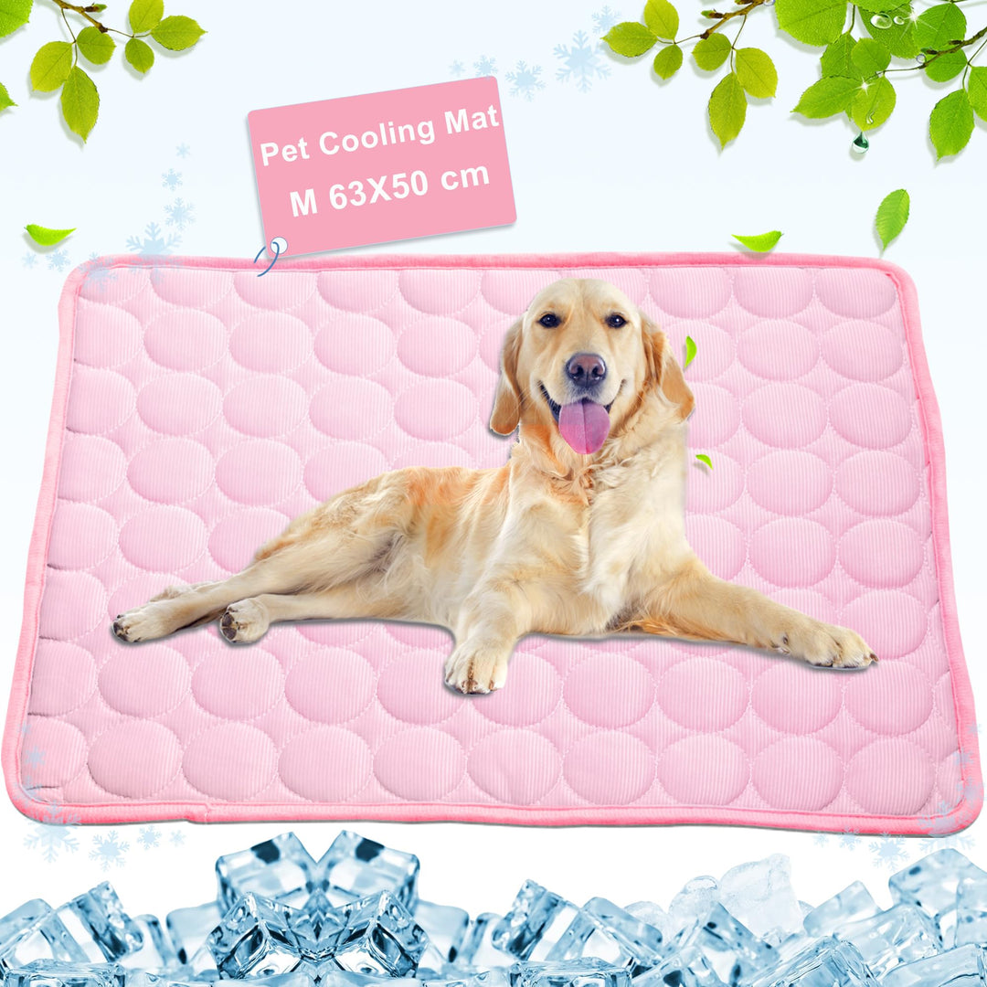 Galaxer Pet Kühlmatte Cool Matte für Hunde ungiftig Ice Seide Material Hundematte Geben Ihrem Hund o