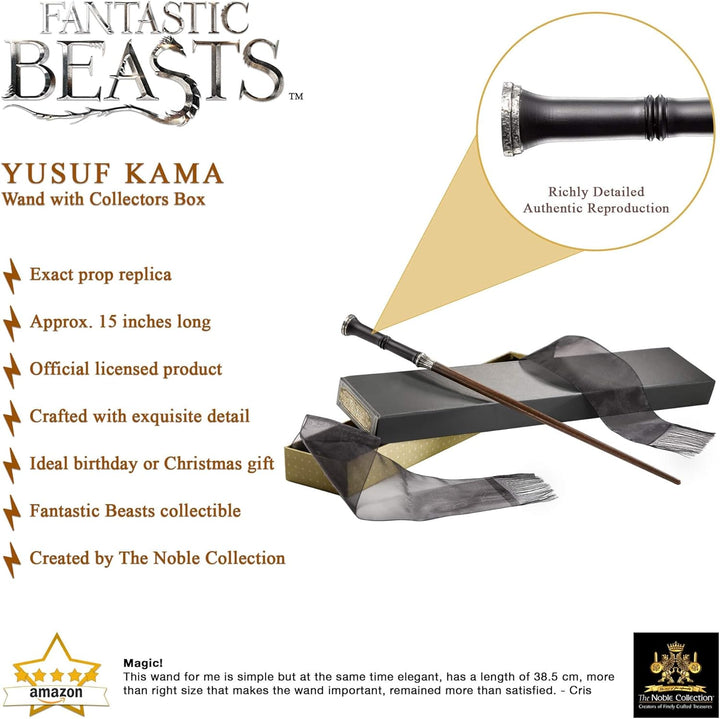 The Noble Collection Yusuf Kama Ollivanders Zauberstab 38Cm