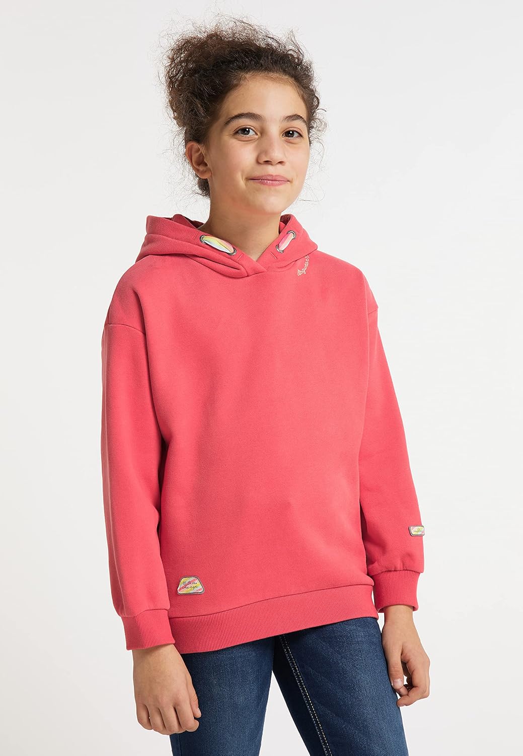 Ragwear ELINKA Mädchen Sweatshirt 128 Coral, 128 Coral