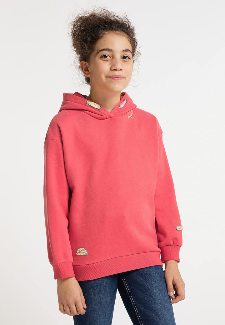 Ragwear ELINKA Mädchen Sweatshirt 128 Coral, 128 Coral