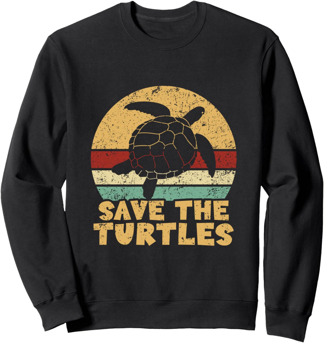 Save the turtles turtle Sweatshirt