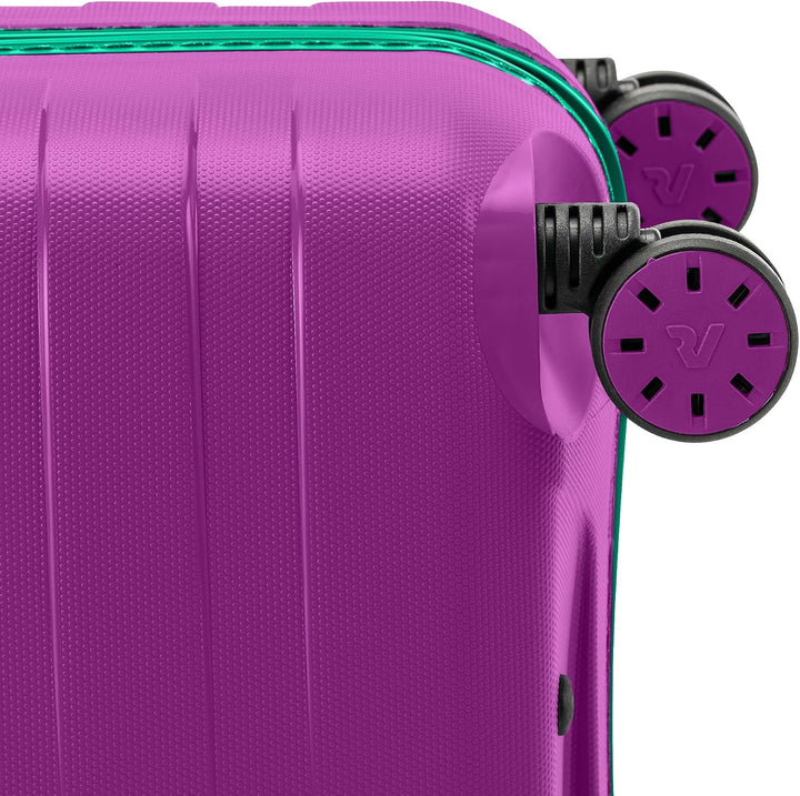 Roncato Box Sport Mittelgrosser Koffer 69 cm - Aquamarin/Orchidee Aquamarin / Orchidee 69 cm, Aquama