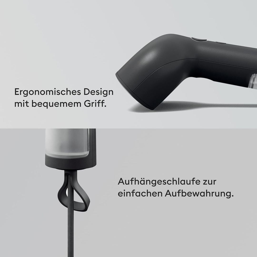 Steamery Dampfglätter Cirrus X Steamer, 1200W, Edelstahl-Mundstück, 20 Sekunden schnelles Aufheizen,