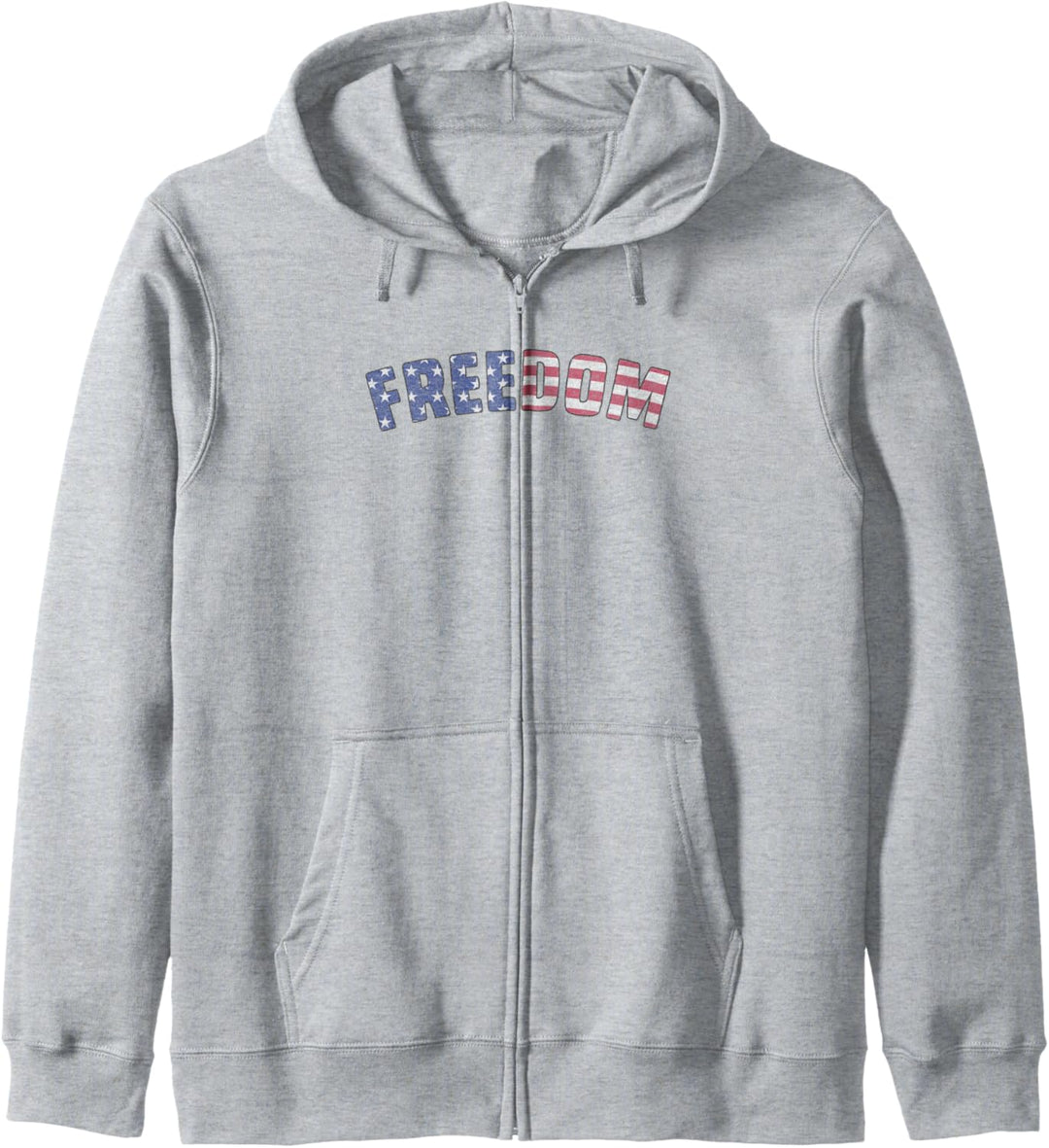 Americana Red White and Blue Freedom Kapuzenjacke