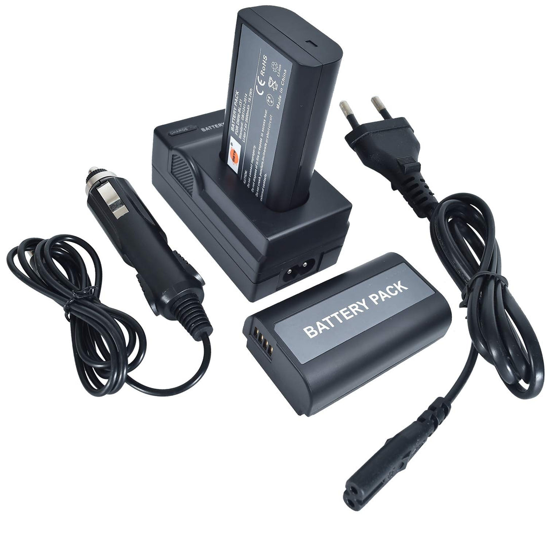 DSTE® Full Coded (2 Pack) DMW-BLJ31 Ersatz Batterie und DC174E Reise Ladegerät Compatible für DMW-BL