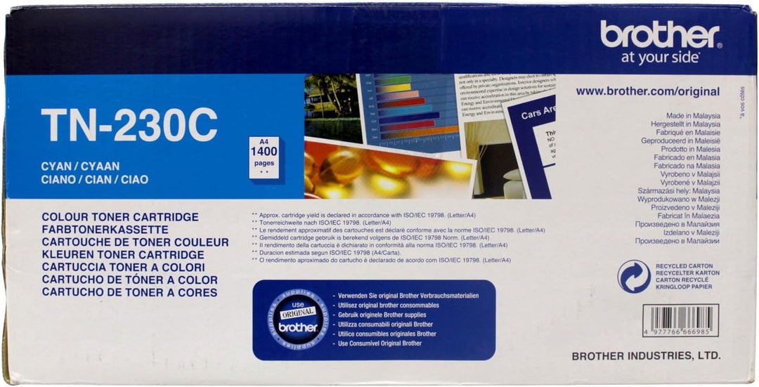 Tonerkartuschen für Laserdrucker Brother 9010CN, HL-3040CN, HL-3070CW, 9120CN,-9320CW, 4 Stück cyan