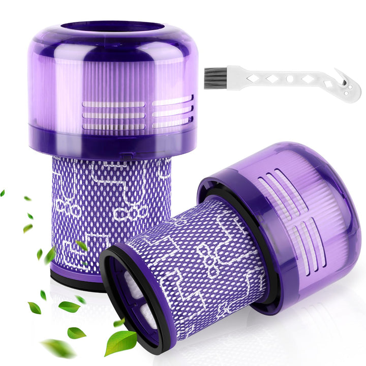 2 Stück HEPA Filter für Dyson V12 Detect Slim Staubsauger - Ersetzen Sie 971517-01