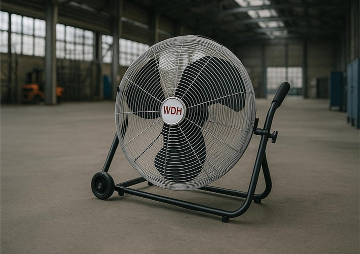 Aktobis Bodenventilator, Powerventilator WDH-FF60M *Metall* (4XL Ø = 60 cm), 4XL Ø = 60 cm