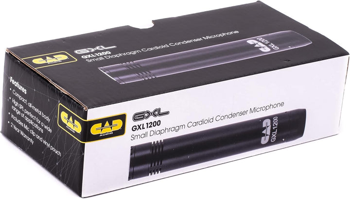 CAD Audio GXL1200 Kleinmembran-Kondensatormikrofon Studio Gesang und Drum-Overhead für professionell