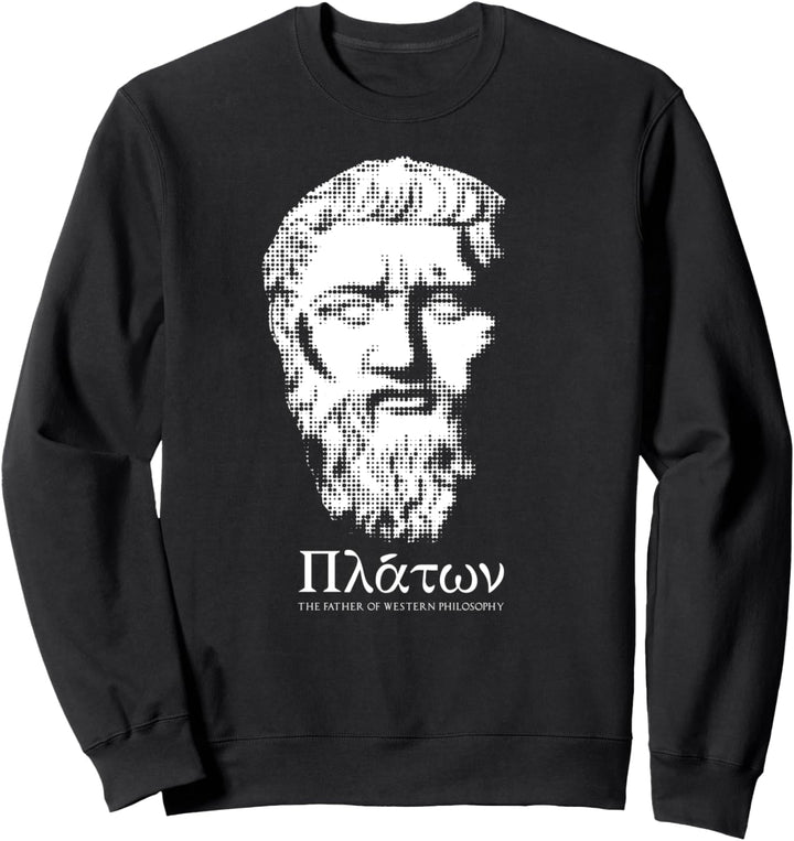 Vater der westlichen Philosophie Plato Sweatshirt