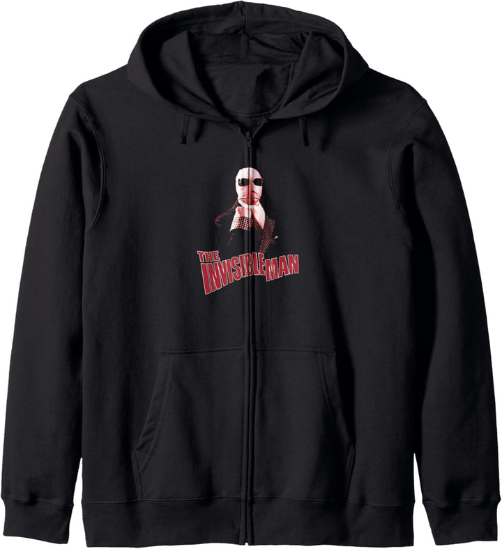 Universal Monsters The Invisible Man Red Hue Kapuzenjacke