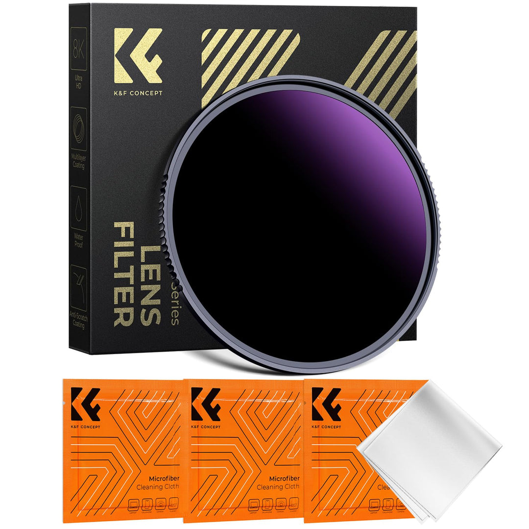 K&amp;F CONCEPT Nano-X Serie 77mm ND1000000 Filter Fester ND Filter Graufilter für Himmelsereignisfotogr