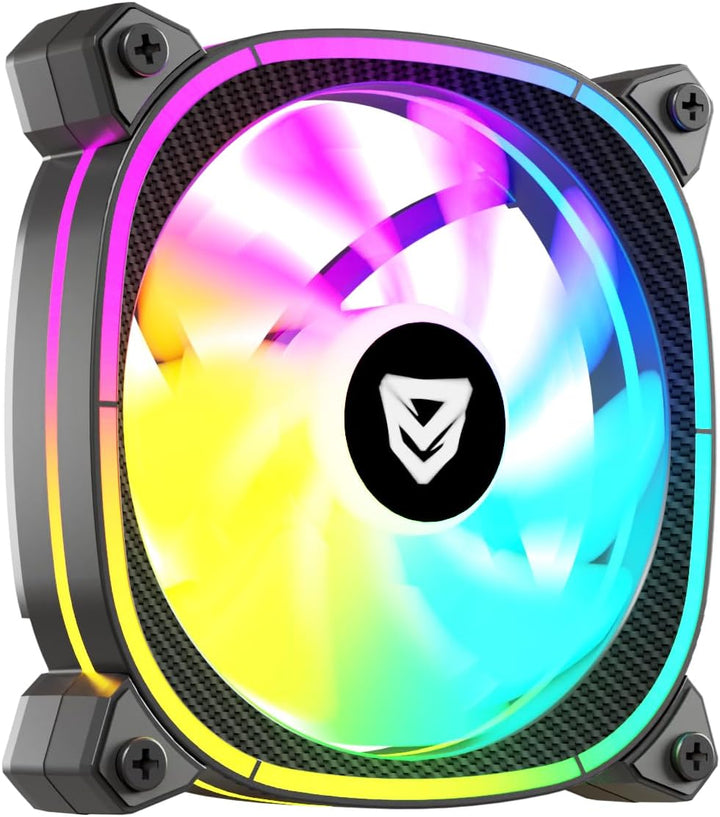 Nfortec - ATRIA X Liquid CPU Cooling ARGB 360mm, Infinity Mirror 360 Grad drehbar, 3x 120mm PWM ARGB
