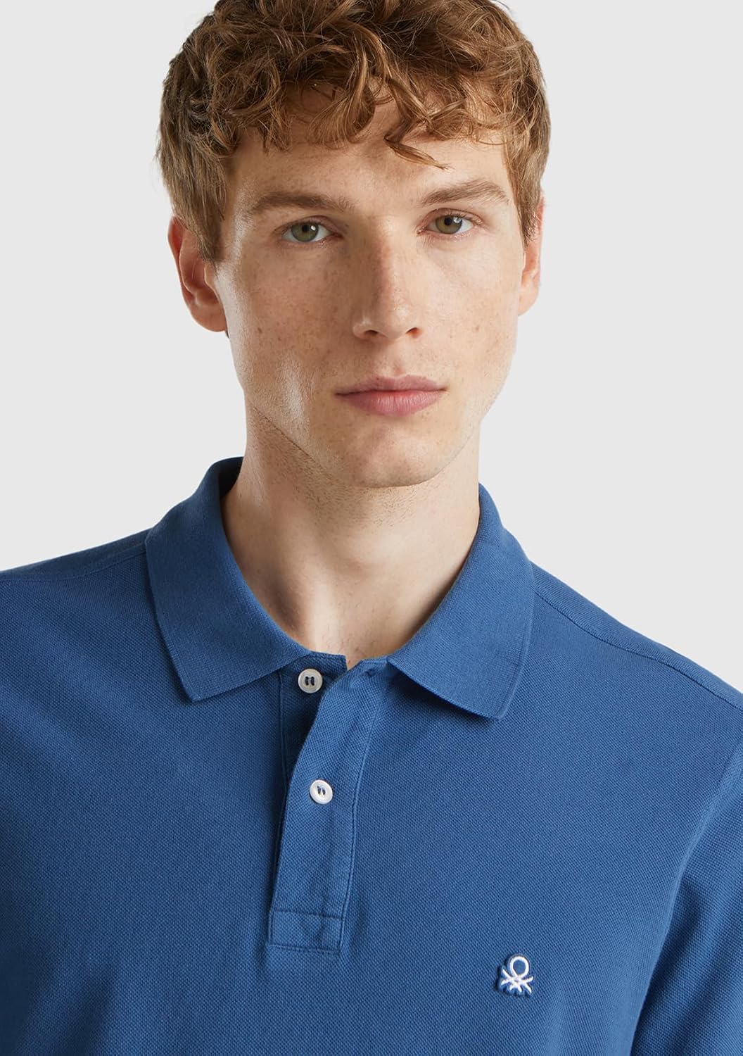 United Colors of Benetton Herren Polohemd XS Blau, XS Blau
