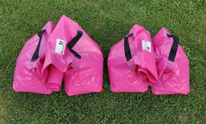 Callieway Premium Dog Agility Tunnel Stützsandsack (Doppelpack) mit Anti-Rutschsystem für Agility Tu