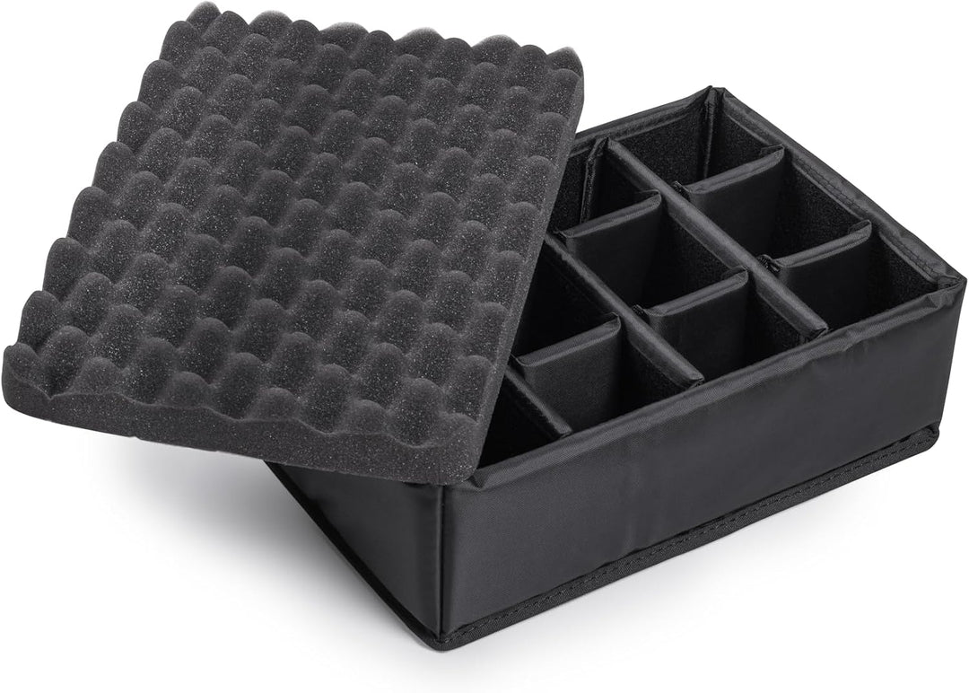 B&amp;W Transportkoffer Outdoor - Typ 4000 - Gelb mit variabler Facheinteilung - Wasserdicht nach IP67 Z