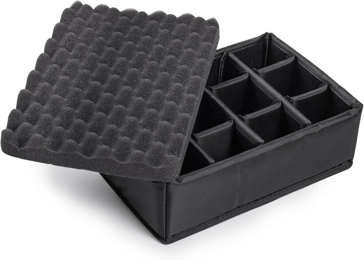B&amp;W Transportkoffer Outdoor - Typ 4000 - Gelb mit variabler Facheinteilung - Wasserdicht nach IP67 Z