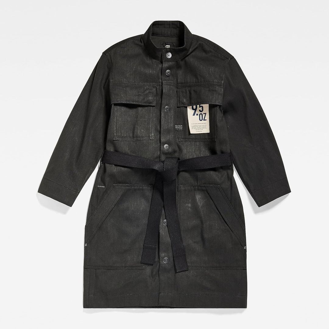 G-STAR Damen Shirt Kleid Dresses M Blau (Raw Denim D17878-d189-001), M Blau (Raw Denim D17878-d189-0