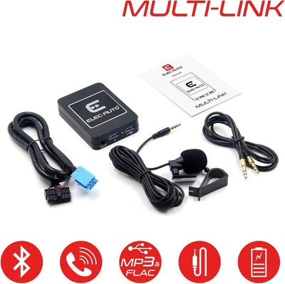Bluetooth-Schnittstelle - USB MP3 - Car Auxiliary Renault | Handsfree Audio Streaming Kit | Ladegerä
