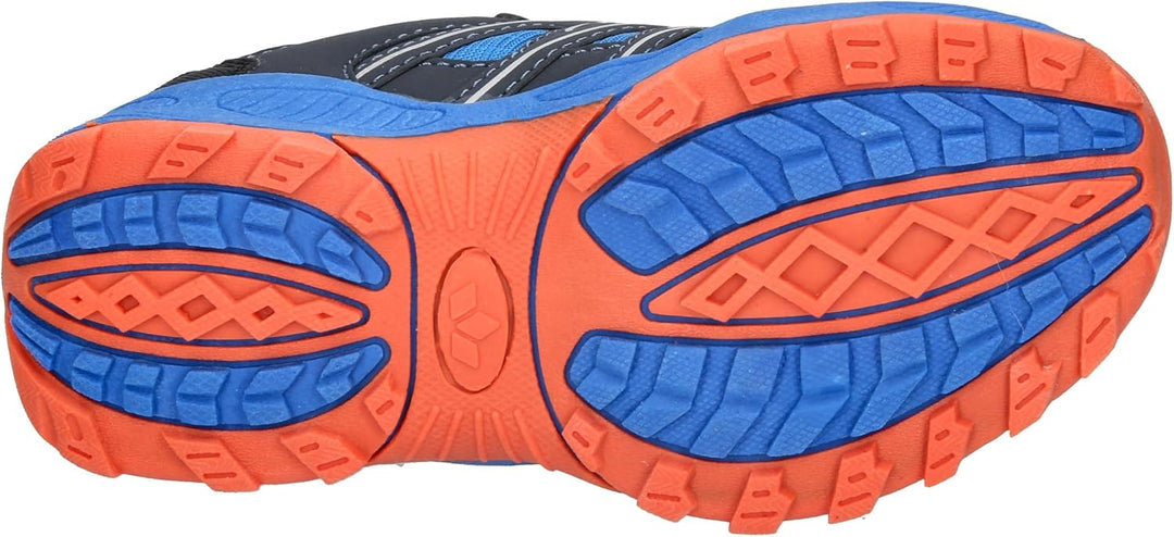 Lico Unisex Kinder Leander Trekkingsschuhe 26 EU Blau Marine Orange, 26 EU Blau Marine Orange