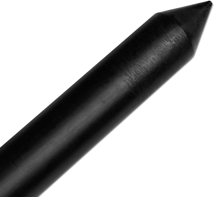 3er/4er Set Bankstick Alu Stormpole 40-70cm/60-105cm/80-140cm 19/16mm schwarz Erdspeer Erdspiess 3 S