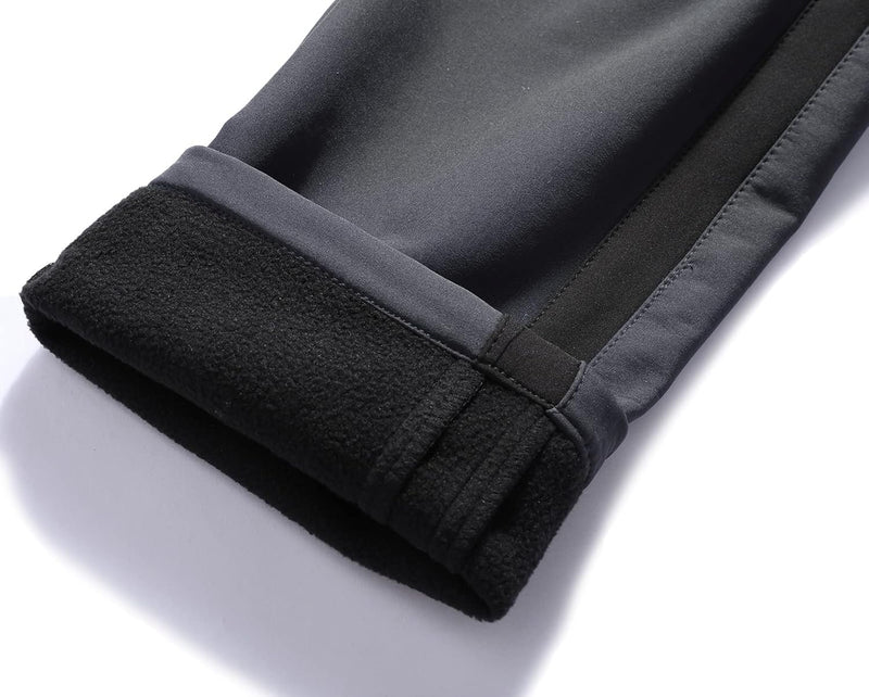 BenBoy Herren Wanderhose Wasserdicht Softshellhose Outdoorhose Winddicht Warm Gefüttert Skihose Snow