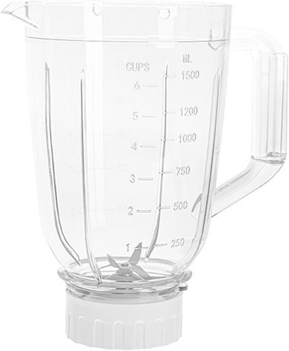 ADLER Praktischer Kunststoff-Mixer, 1000 W, 1,5 l Behälter, Impulsfunktion