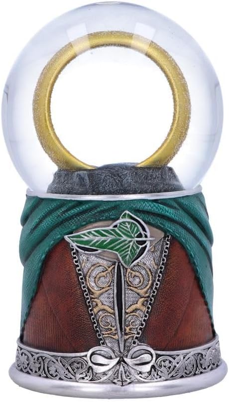 Nemesis Now Schneekugel Herr der Ringe Frodo, offizielles Lizenzprodukt, Mehrfarbig, 17 cm