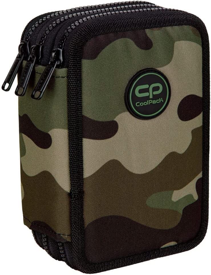 Goldkids COOLPACK XXL Federtasche Federmappe Federmäppchen 44-teilig gefüllte Schüleretui 3-stöckig