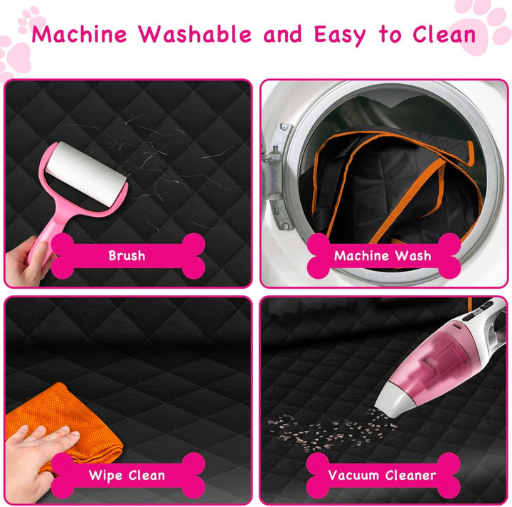 Lydonberg Kofferraumschutz Hund mit Seitenschutz, Rutschhemmend Wasserdicht Haustier Auto Boot Liner