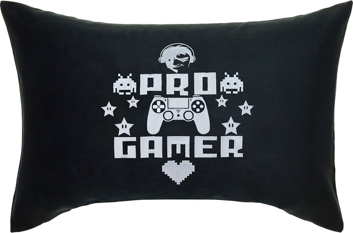 PRO Gamer Kissen 40x60cm Gamer Zocker Kissen lustiges Einweihungsgeschenk Wohnzimmer Dekokissen mit